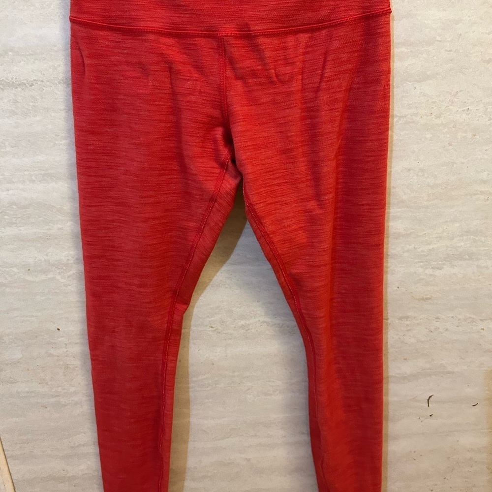 lululemon Fast Free High Rise Tight Red